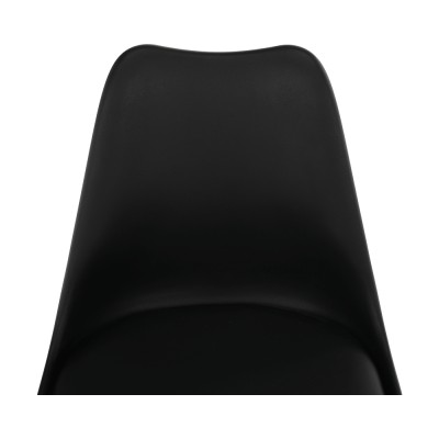 Scaun, negru/fag, BALI 3 NEW