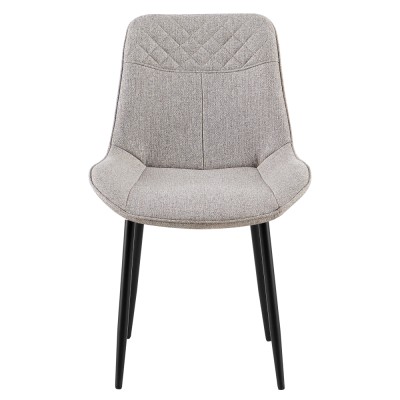 Scaun pentru sufragerie, bej/negru, ALIA