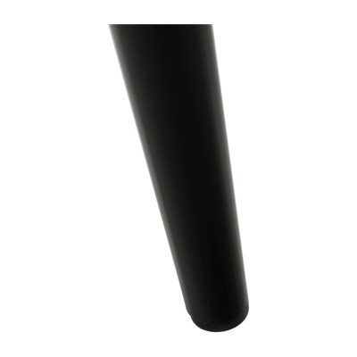 Scaun, piele ecologică gri deschis/negru, HAZAL