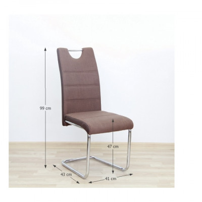 Scaun, piele ecologică maro, IZMA