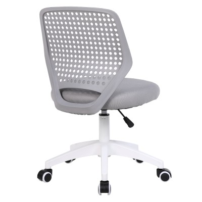 Scaun pivotant, gri/alb, SATOZ