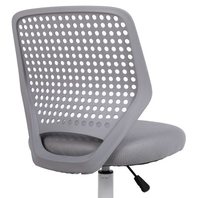 Scaun pivotant, gri/alb, SATOZ