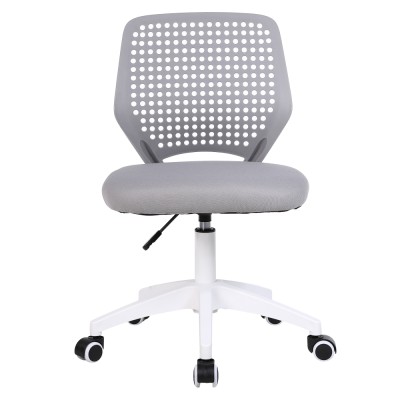 Scaun pivotant, gri/alb, SATOZ