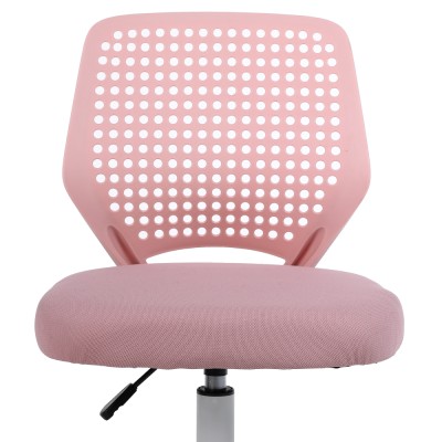 Scaun pivotant, roz/alb, SATOZ