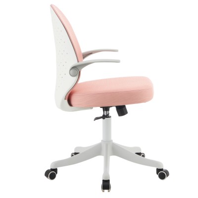 Scaun pivotant, roz/alb, TARIA