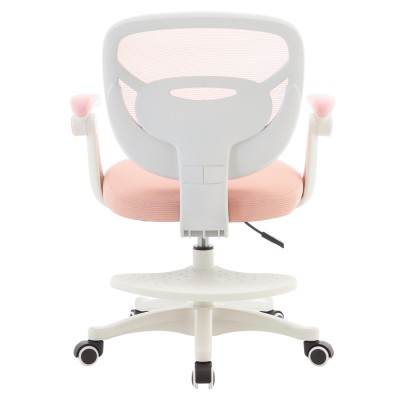 Scaun pivotant, roz/alb, TREXA