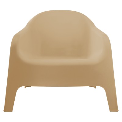 Scaun stivuibil, maro, plastic, SOKRA NEW