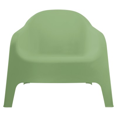 Scaun stivuibil, verde, plastic, SOKRA NEW