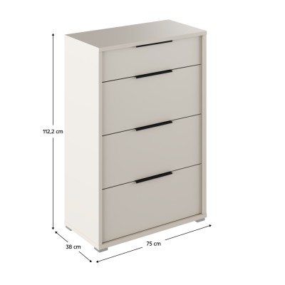 Scrin cu sertare, caşmir, RIOMA NEW TYP 22