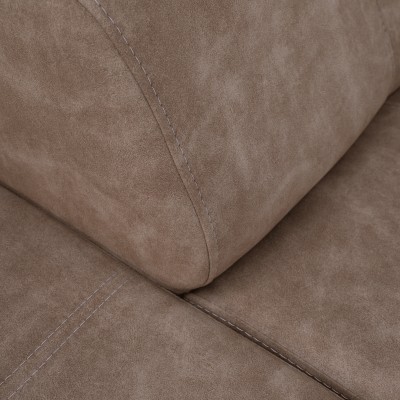 Set canapea, bej, pe stânga, MALAGA BIG