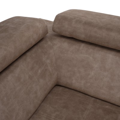 Set canapea, bej, pe stânga, MALAGA BIG