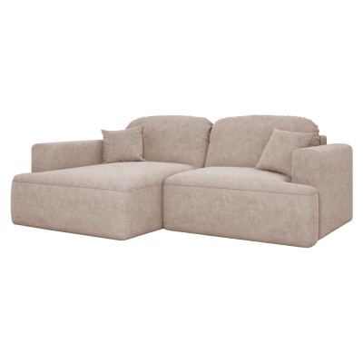 Set canapea de colţ, bej Taupe, pe stânga, SOUL ROH