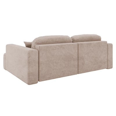 Set canapea de colţ, bej Taupe, pe stânga, SOUL ROH