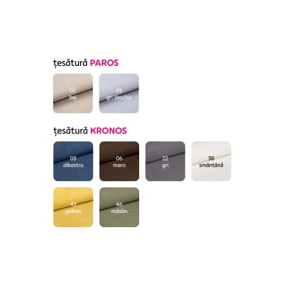 Set canapea, gri-bej Taupe, pe stânga, SEMI ROH