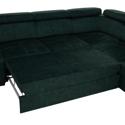 Set canapea, smarald, pe dreapta, MALAGA BIG