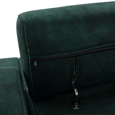 Set canapea, smarald, pe dreapta, MALAGA BIG