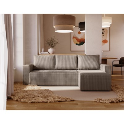 Set canapea universală, gri-bej Taupe, APEL ROH