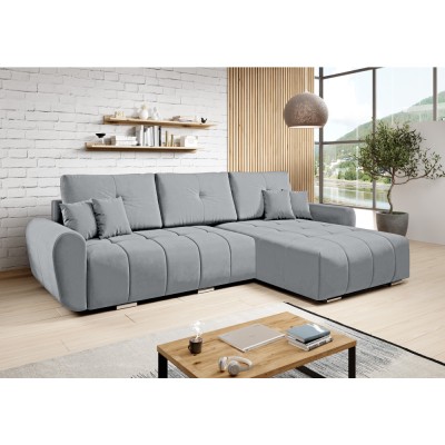 Set canapea universală, gri deschis, LONGA ROH
