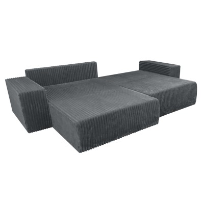 Set canapea universală, gri, PREMA ROH UNI