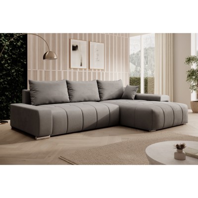 Set canapea universală, gri, VEZAN ROH