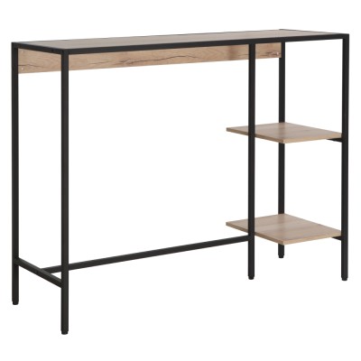 Set de bar 1+2, stejar/negru, POHOS