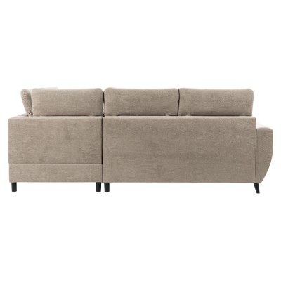 Set de canapea de colţ, gri-maro Taupe, pe dreapta, ROTTO ROH