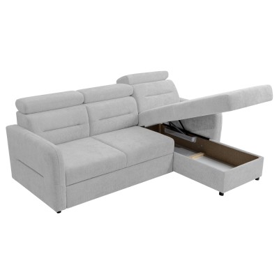 Set de canapea universală, gri deschis, GILESA ROH L