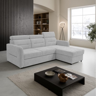 Set de canapea universală, gri deschis, GILESA ROH L