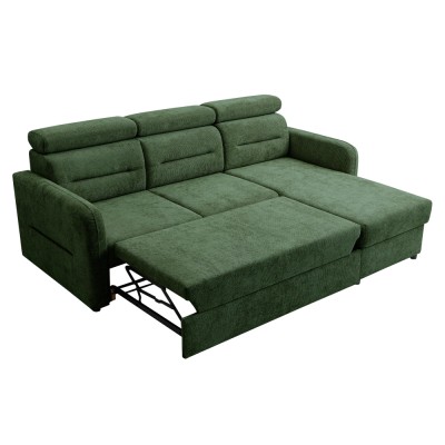 Set de canapea universală, verde, GILESA ROH L