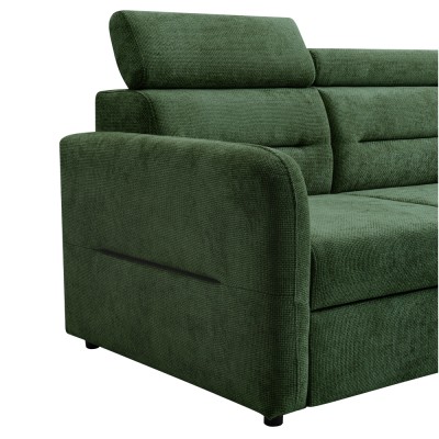 Set de canapea universală, verde, GILESA ROH L