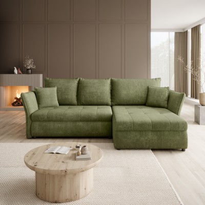 Set de canapea universală, verde, TORY ROH