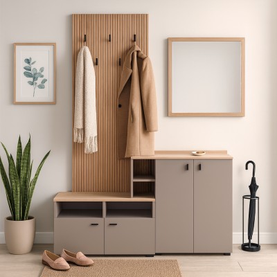 Set de hol, toffee/natural canella strata/cremona torro stejar, EBRAO