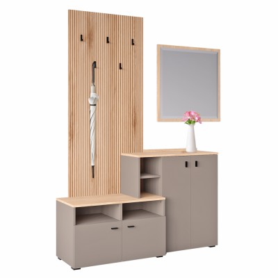 Set de hol, toffee/natural canella strata/cremona torro stejar, EBRAO