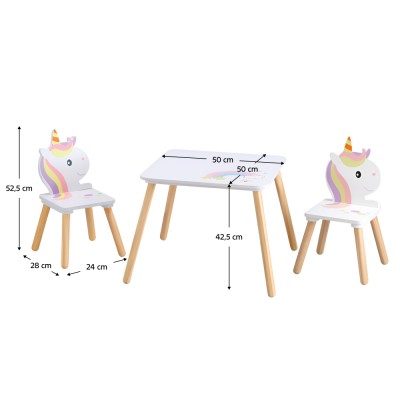 Set pentru copii 1+2, motiv unicorn, SAVER TYP 1