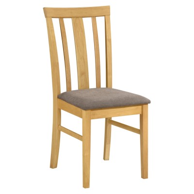 Set sufragerie 1+4, stejar sonoma deschis/maro închis, ROIS SET