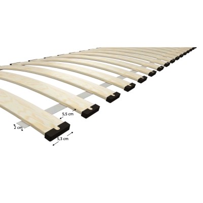 Somieră roluibilă, 140x200 cm, BREZO