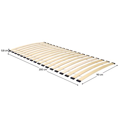 Somieră roluibilă, 90x200 cm, BREZO