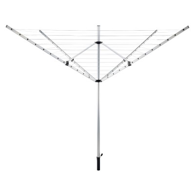 Uscător de haine de grădină, argintiu/neagră, 50 m, ROTARY NEW TYP 1